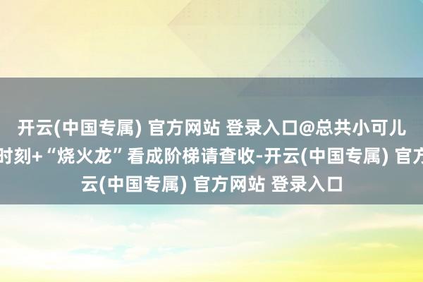 开云(中国专属) 官方网站 登录入口@总共小可儿 达川区的高燃时刻+“烧火龙”看成阶梯请查收-开云(中国专属) 官方网站 登录入口