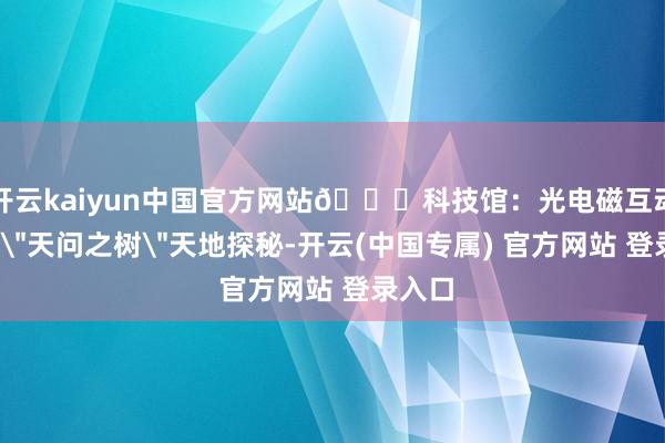开云kaiyun中国官方网站🚀科技馆：光电磁互动实验/＂天问